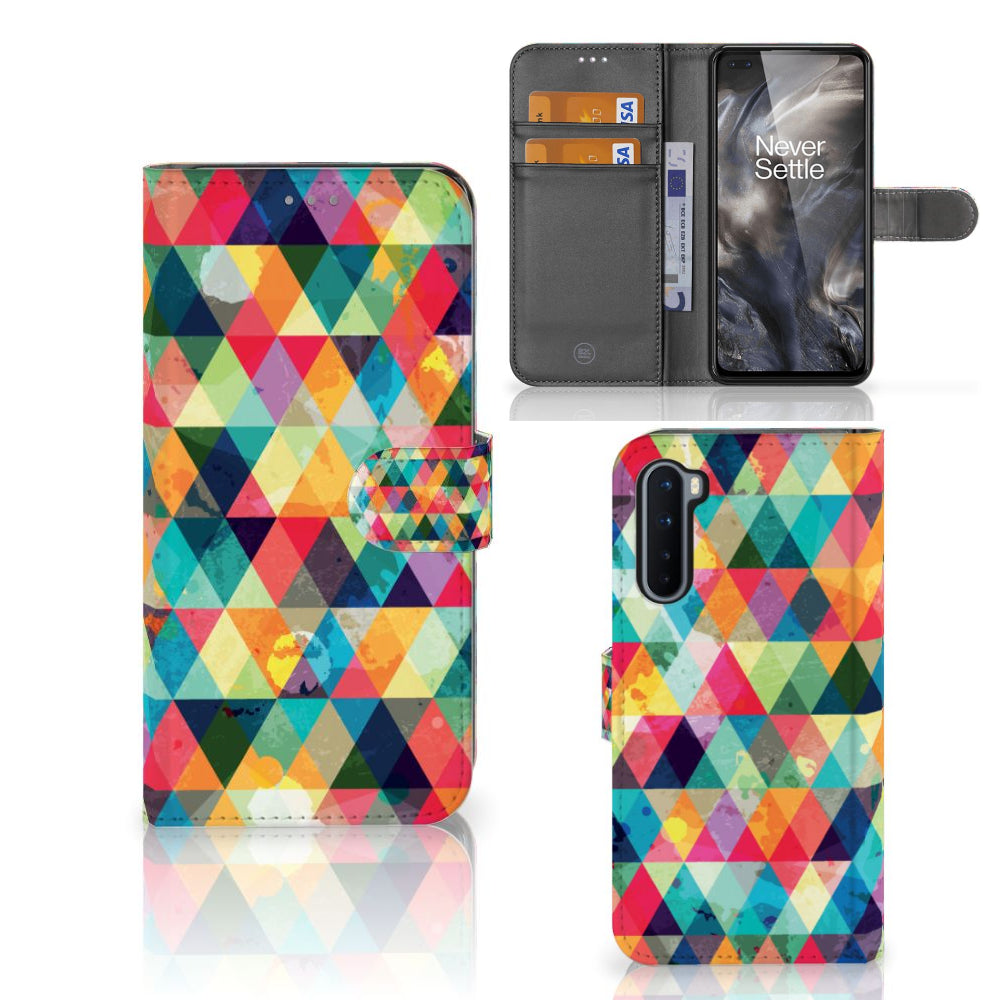 OnePlus Nord Telefoon Hoesje Geruit