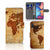 Samsung Galaxy A20e Flip Cover Wereldkaart
