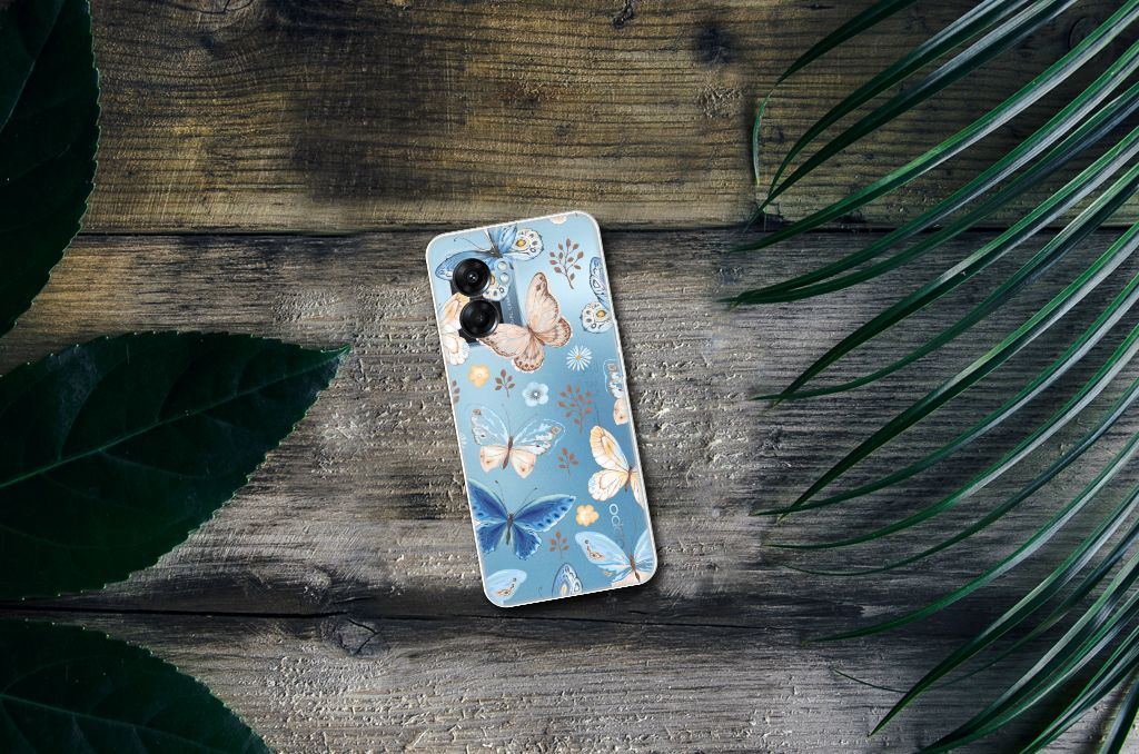 TPU Hoesje voor OPPO A77 | A57 5G Vlinder B2C Telecom
