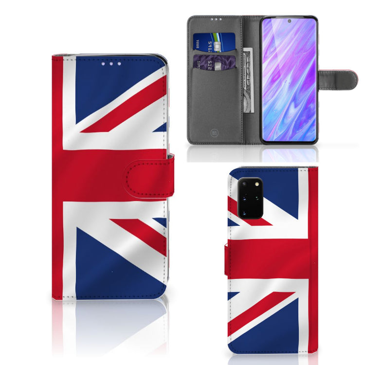 Samsung Galaxy S20 Plus Bookstyle Case Groot-Brittannië