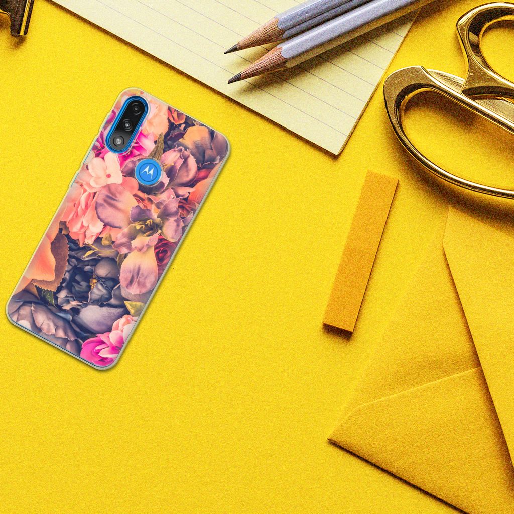 Motorola Moto E7/E7i Power TPU Case Bosje Bloemen B2C Telecom
