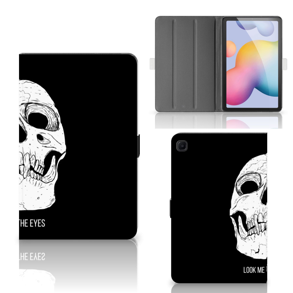 Tablettasje Samsung Galaxy Tab S6 Lite | S6 Lite (2022) Skull Eyes