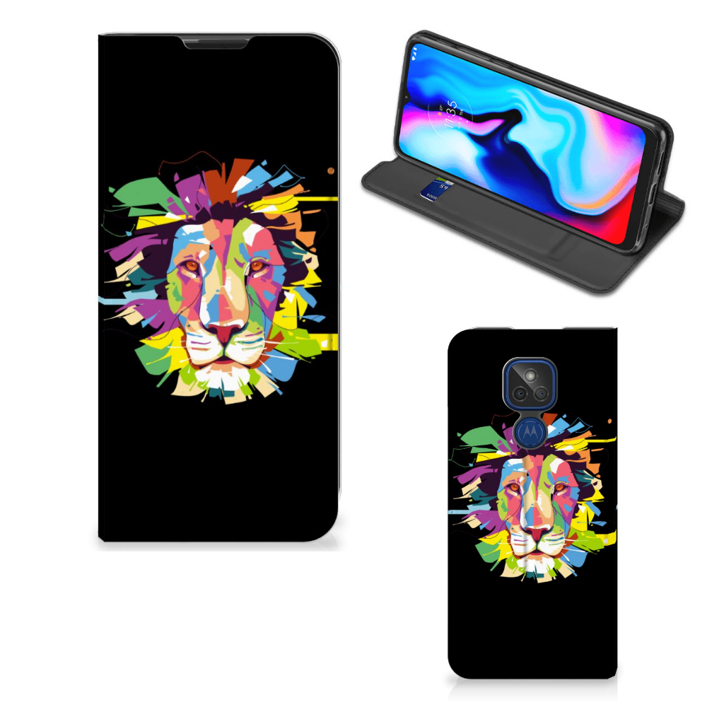 Motorola Moto G9 Play Magnet Case Lion Color - B2C Telecom