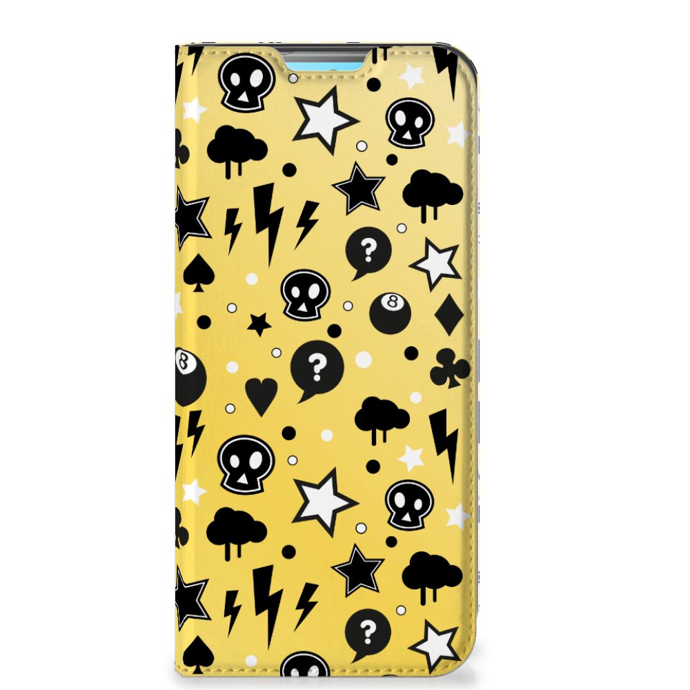 Mobiel BookCase Xiaomi Redmi 10 Punk Geel - B2C Telecom