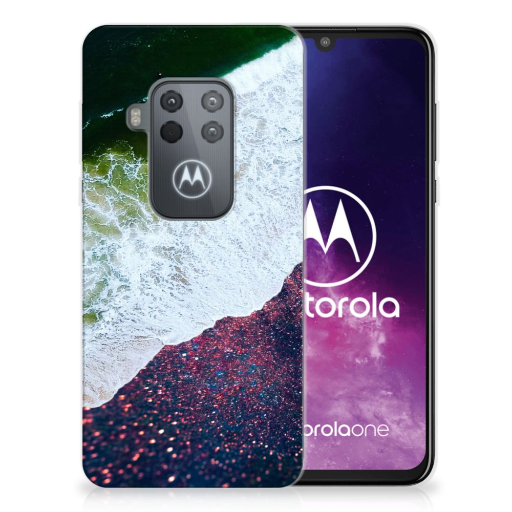 Motorola One Zoom TPU Hoesje Sea in Space