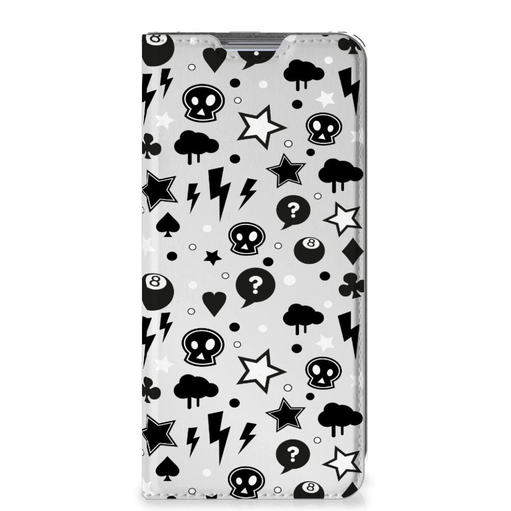 Mobiel BookCase Xiaomi 12 | 12X Silver Punk - B2C Telecom