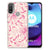 Motorola Moto E20 | E40 TPU Case Pink Flowers