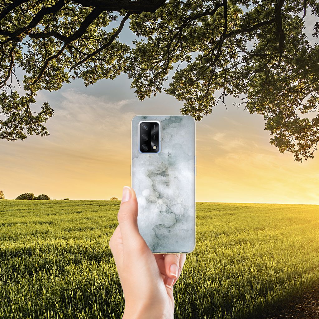 Hoesje maken OPPO A74 4G Painting Grey B2C Telecom
