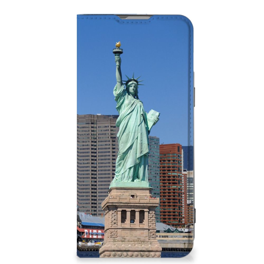 OnePlus Nord 2T Book Cover Vrijheidsbeeld - B2C Telecom