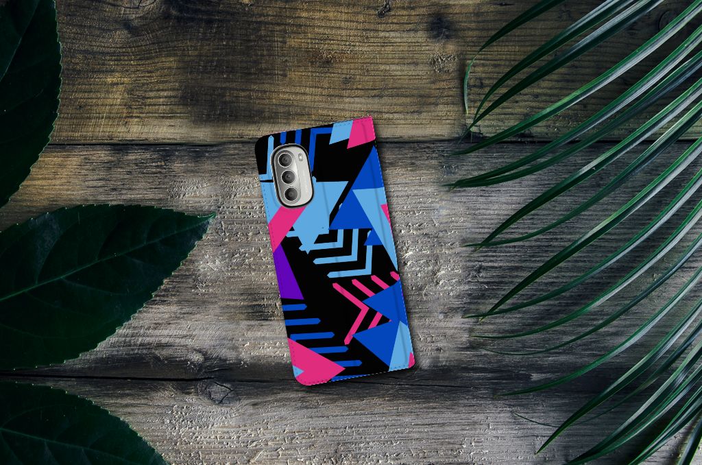 Motorola Moto G51 5G Stand Case Funky Triangle - B2C Telecom