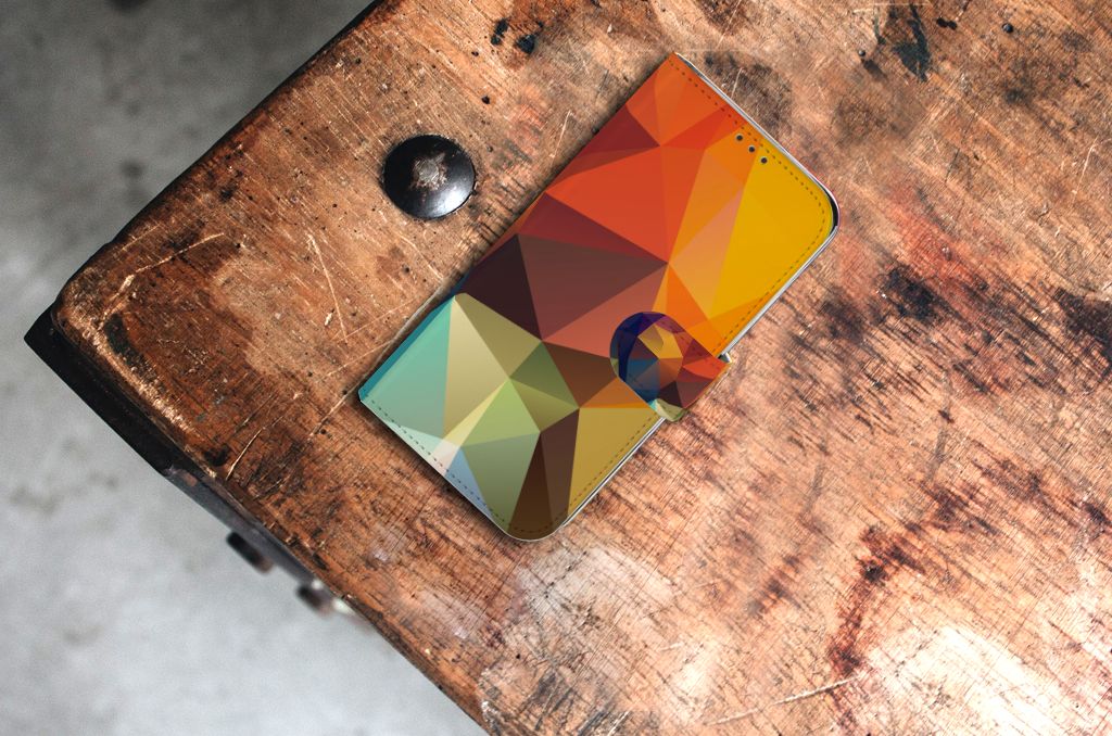 Xiaomi Mi A2 Lite Book Case Polygon Color