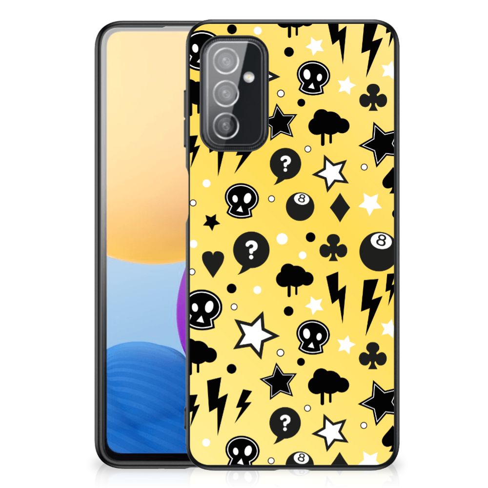 Telefoonhoesje Samsung Galaxy M52 Punk Geel B2C Telecom