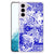 Extreme Case Samsung Galaxy S22 Angel Skull Blauw