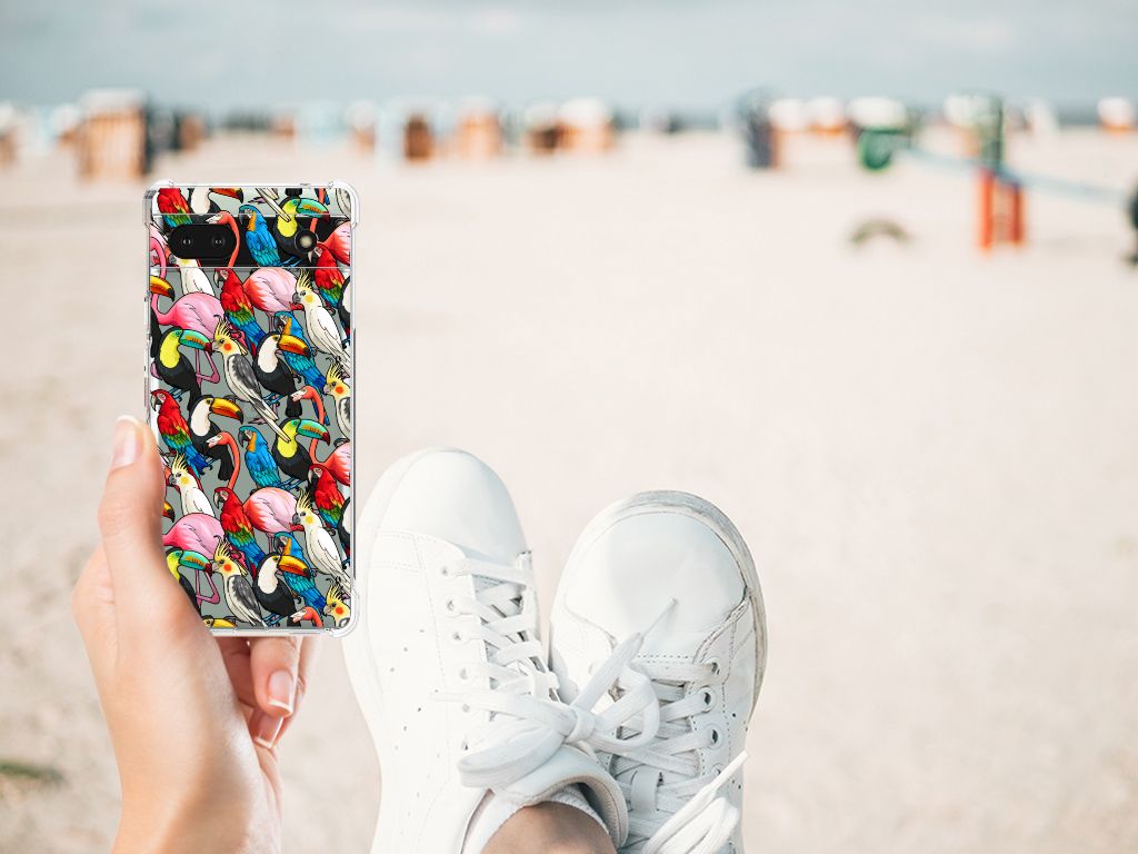 Google Pixel 6A Case Anti-shock Birds B2C Telecom