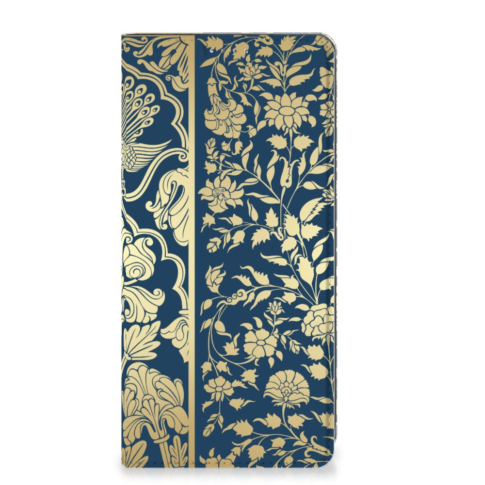 OPPO A57 | A57s | A77 4G Smart Cover Beige Flowers - B2C Telecom