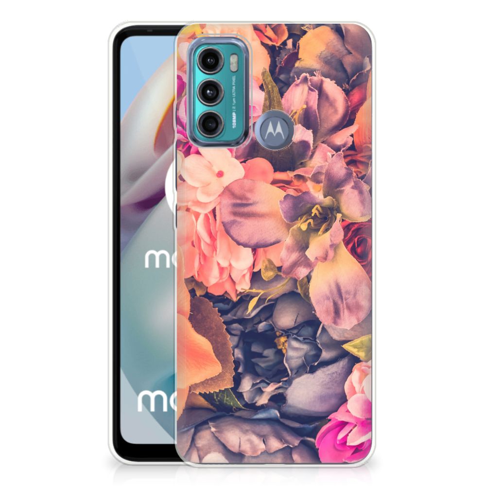 Motorola Moto G60 TPU Case Bosje Bloemen