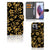 Motorola Edge 30 Ultra Hoesje Gouden Bloemen
