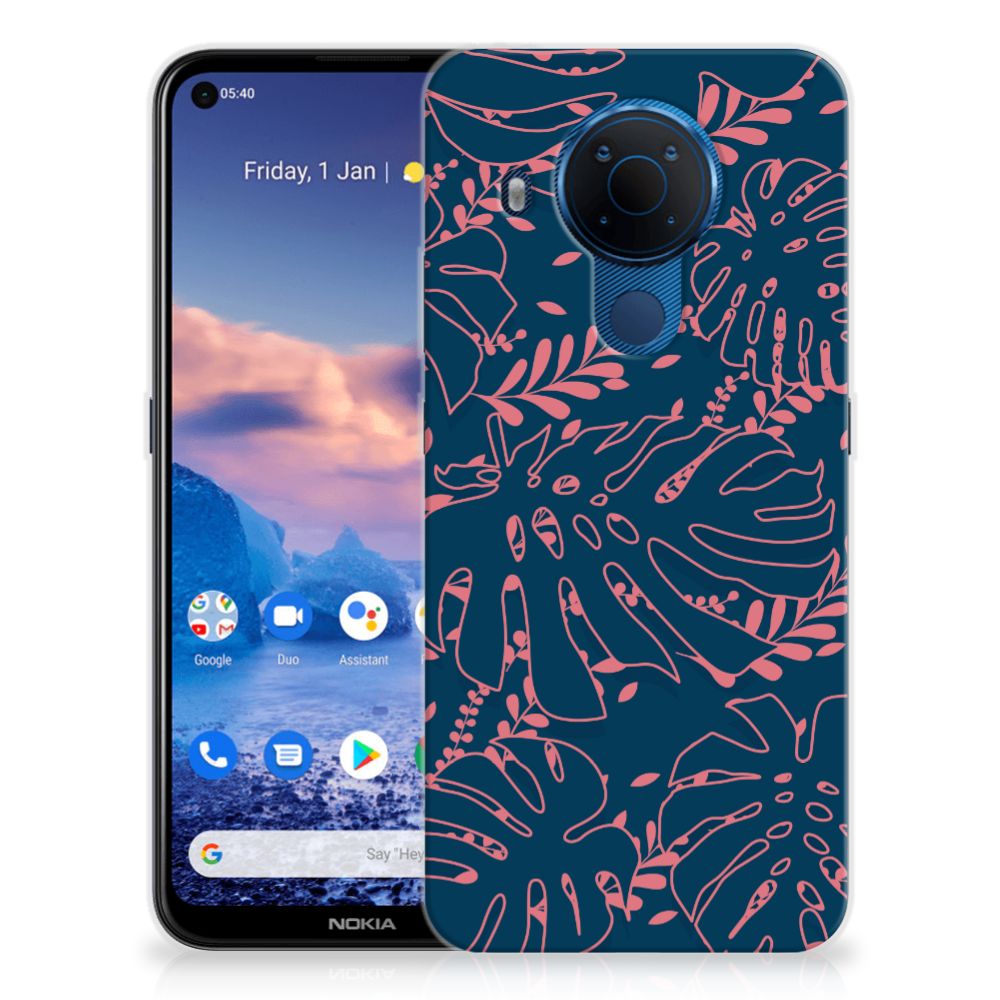 Nokia 5.4 TPU Case Palm Leaves