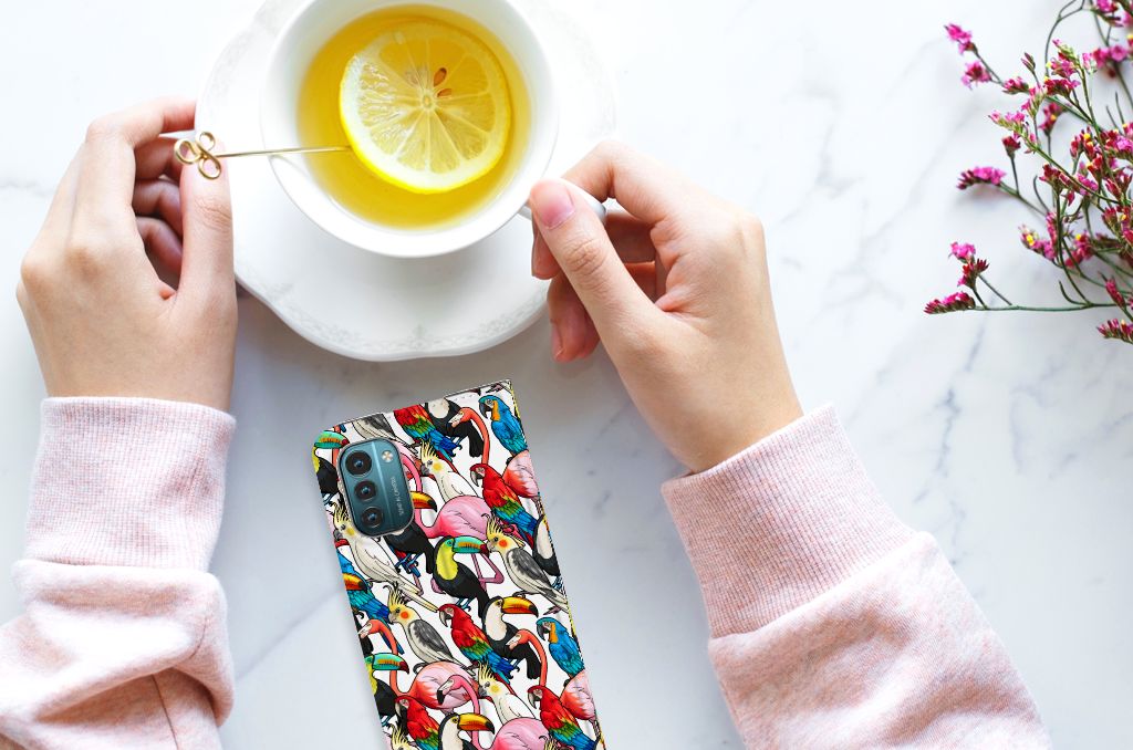 Nokia G11 | G21 Hoesje maken Birds - B2C Telecom