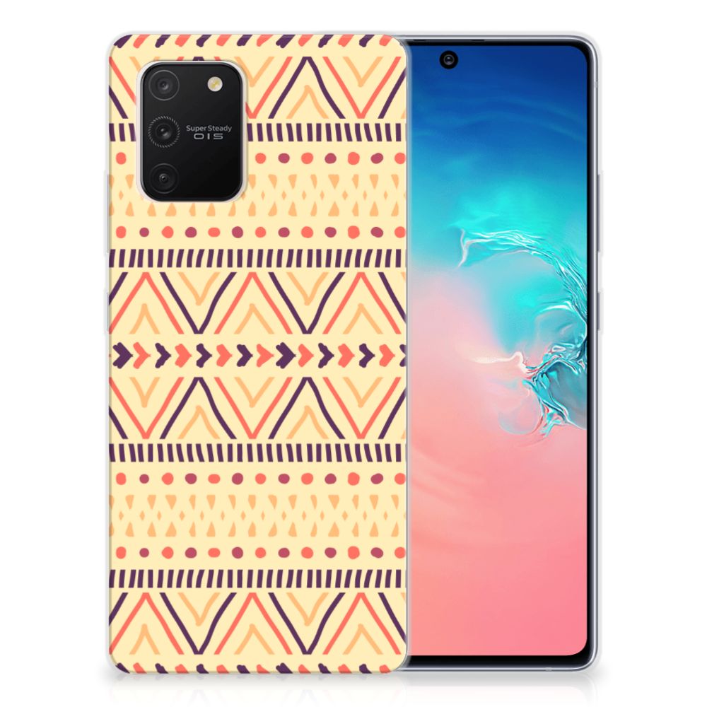Samsung Galaxy S10 Lite TPU bumper Aztec Yellow
