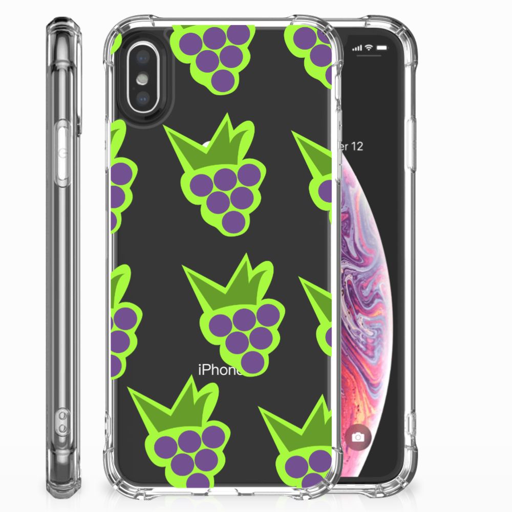 Apple iPhone X | Xs Beschermhoes Druiven