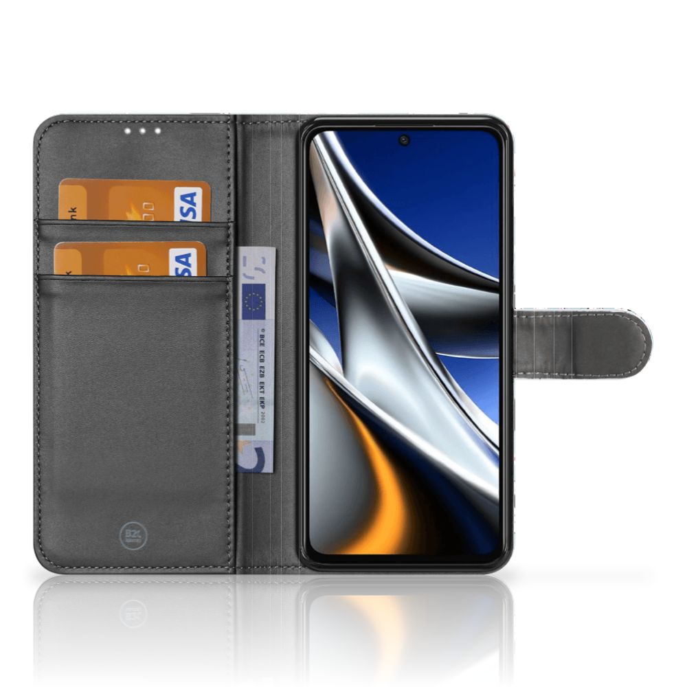 Xiaomi Poco X4 Pro 5G Telefoonhoesje met Pasjes Hondjes