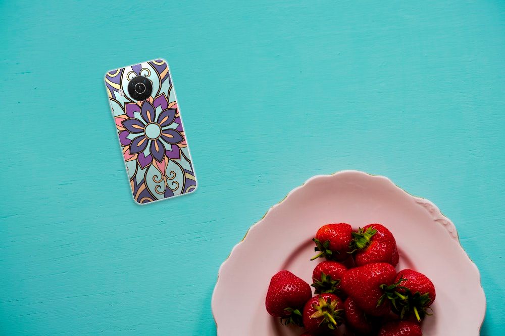 Nokia X10 | X20 TPU Case Purple Flower B2C Telecom