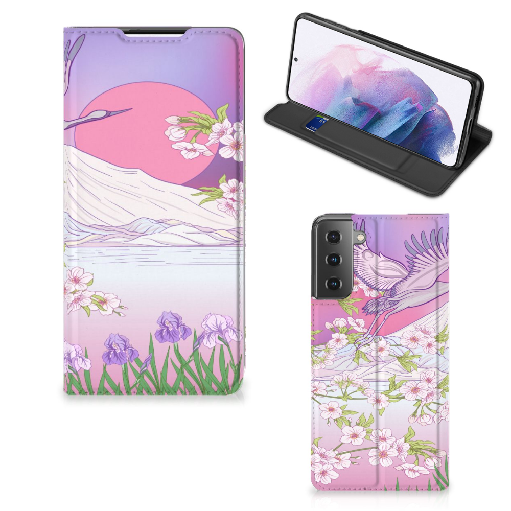 Samsung Galaxy S21 Plus Hoesje maken Bird Flying - B2C Telecom