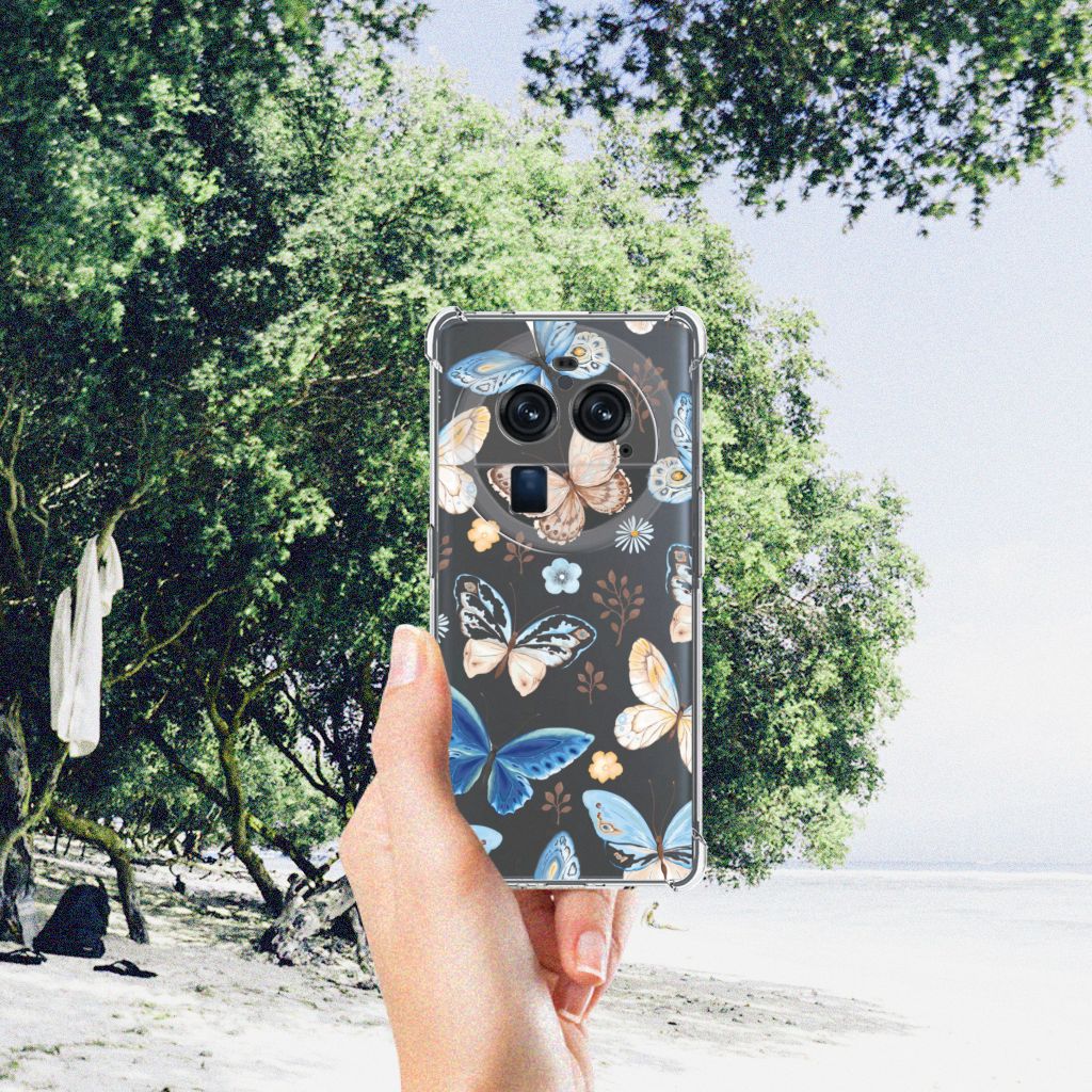 Case Anti-shock voor OPPO Find X6 Pro Vlinder B2C Telecom