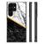 Samsung Galaxy S23 Ultra Marmeren Print Telefoonhoesje Marmer Wit Zwart - Origineel Cadeau Man B2C Telecom