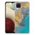 Samsung Galaxy A12 TPU Siliconen Hoesje Marble Blue Gold B2C Telecom