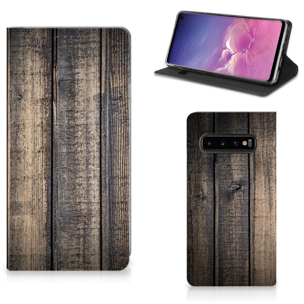 Samsung Galaxy S10 Book Wallet Case Steigerhout