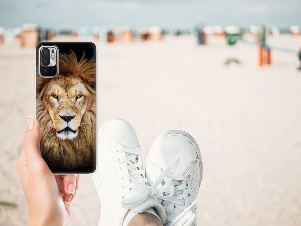 Xiaomi Redmi Note 10/10T 5G | Poco M3 Pro TPU Hoesje Leeuw B2C Telecom