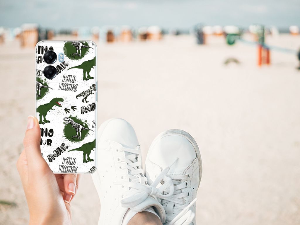 TPU Hoesje voor OPPO A77 | A57 5G Dinosaurus B2C Telecom