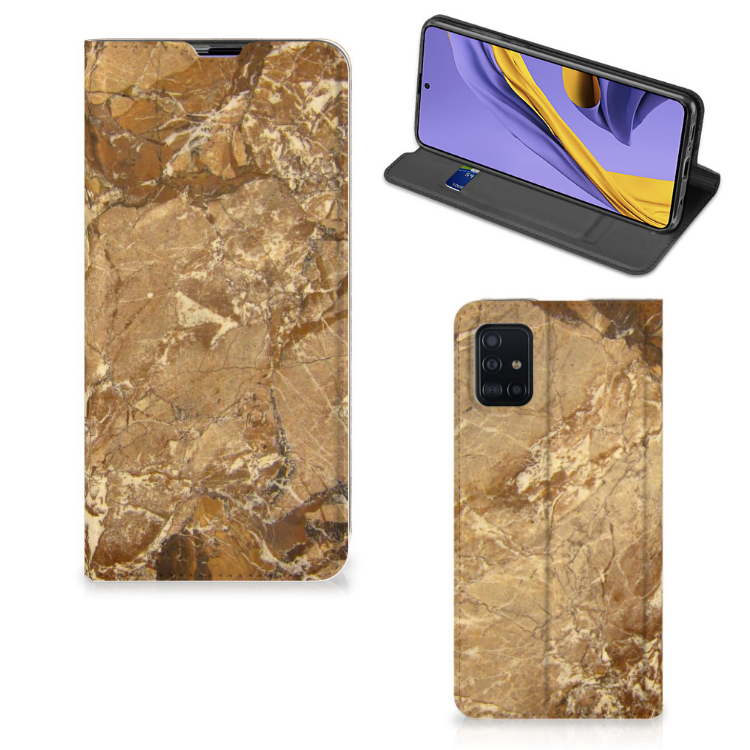 Samsung Galaxy A51 Standcase Marmer Creme - B2C Telecom