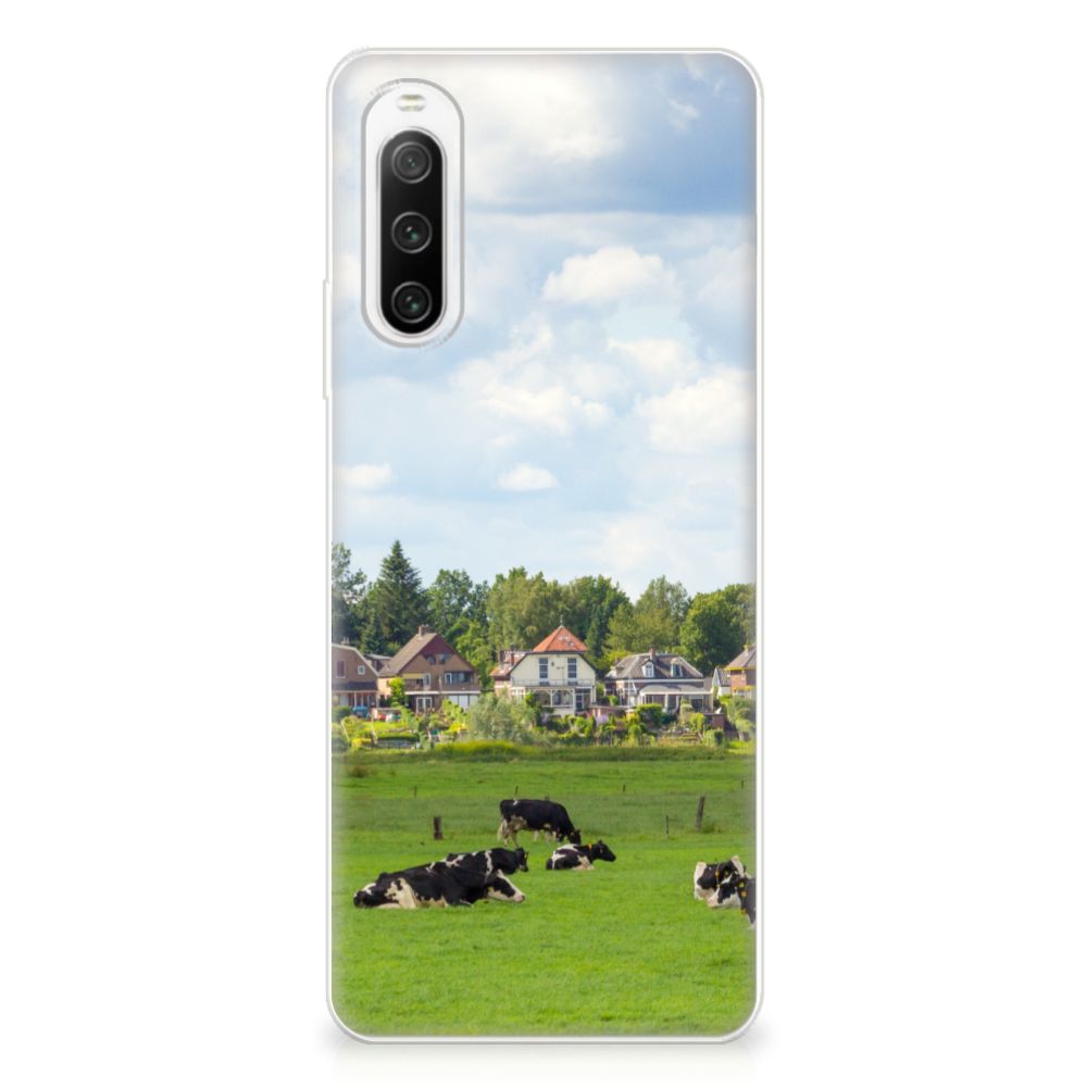 Sony Xperia 10 IV TPU Hoesje Koeien B2C Telecom