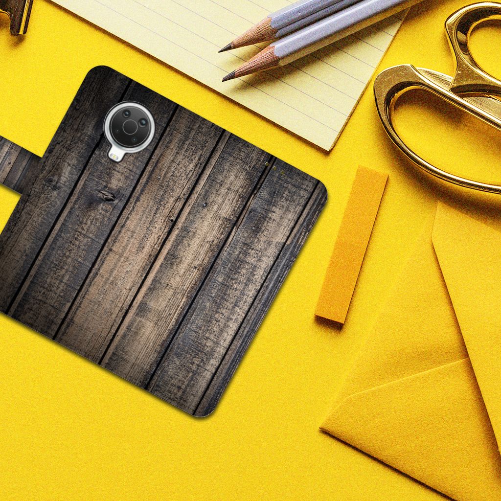 Nokia G10 | G20 Book Style Case Steigerhout