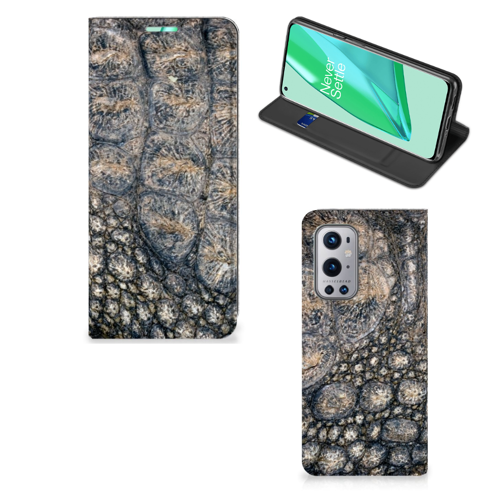 OnePlus 9 Pro Hoesje maken Krokodillenprint - B2C Telecom