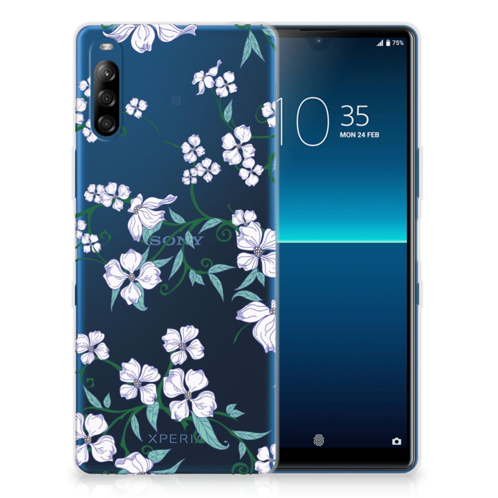 Sony Xperia L4 Uniek TPU Case Blossom White