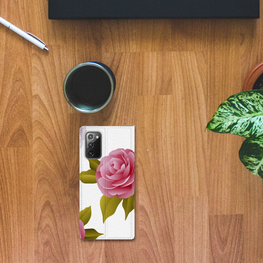 Samsung Galaxy Note20 Smart Cover Roses - B2C Telecom