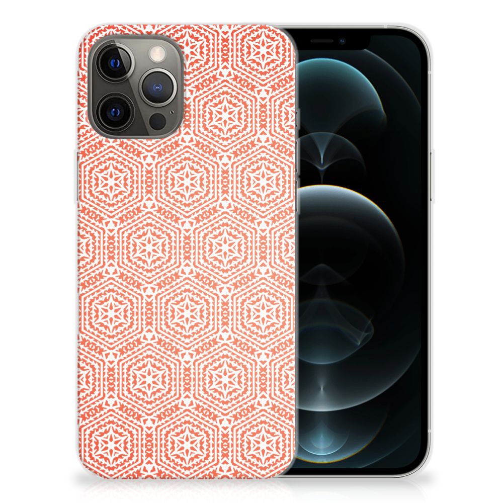iPhone 12 Pro Max TPU bumper Pattern Orange B2C Telecom