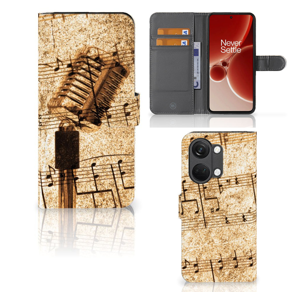 OnePlus Nord 3 Telefoonhoesje met foto Bladmuziek