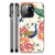 Dierenprint Telefoonhoesje voor iPhone 14 Pro Pink Peacock B2C Telecom