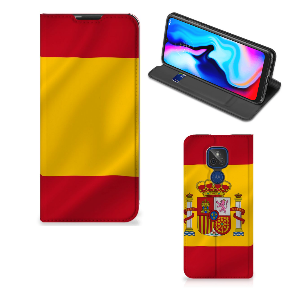 Motorola Moto G9 Play Standcase Spanje - B2C Telecom