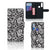 Alcatel 1S 2020 Hoesje Black Flowers