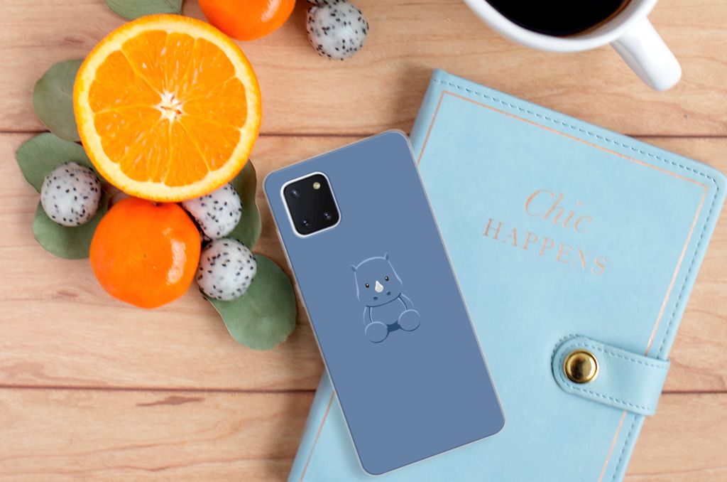 Samsung Galaxy Note 10 Lite Telefoonhoesje met Naam Baby Rhino B2C Telecom