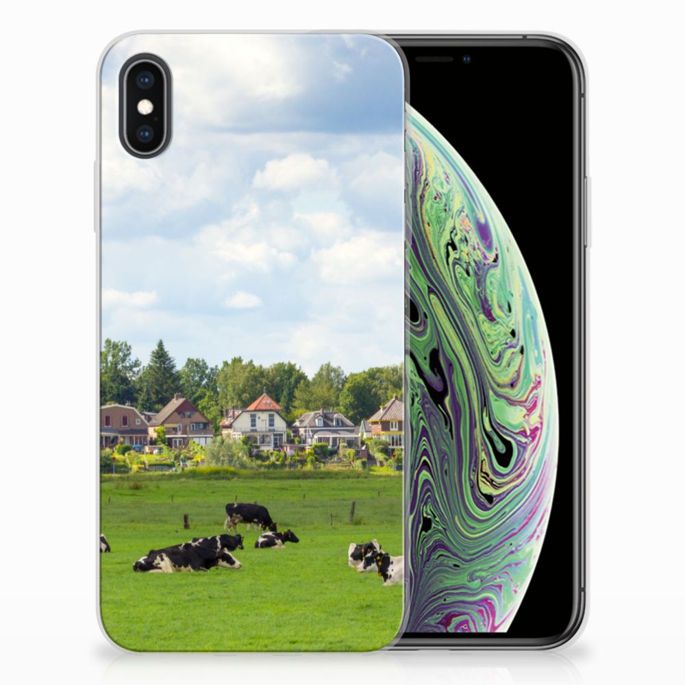 Apple iPhone Xs Max TPU Hoesje Koeien