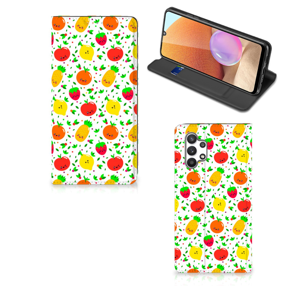 Samsung Galaxy A32 4G | A32 5G Enterprise Editie Flip Style Cover Fruits - B2C Telecom