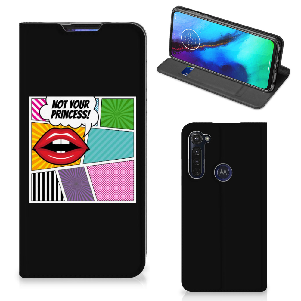 Motorola Moto G Pro Hippe Standcase Popart Princess - B2C Telecom