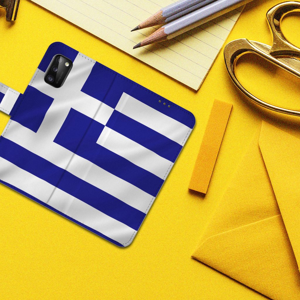 Samsung Galaxy A41 Bookstyle Case Griekenland